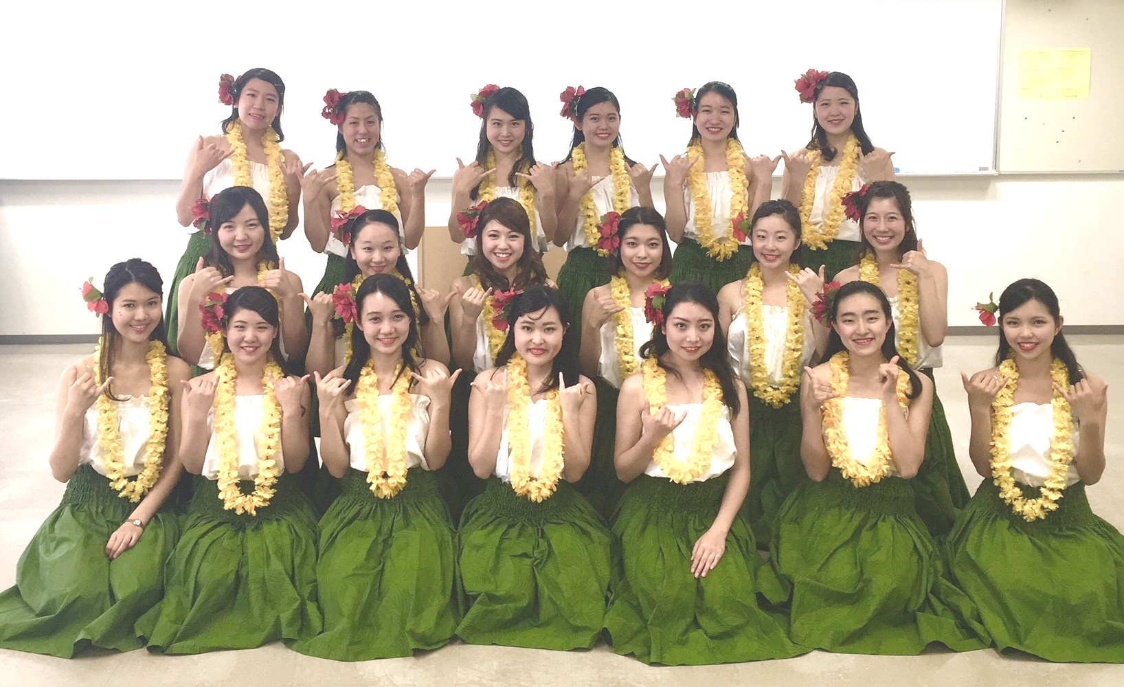 Sophia Hula Team Hau’oli Honolulu Festival